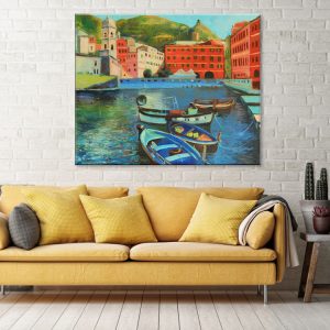 "Reflections of Vernazza"